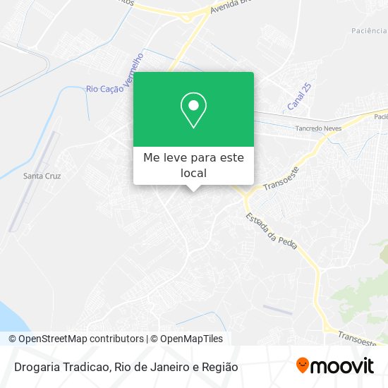 Drogaria Tradicao mapa