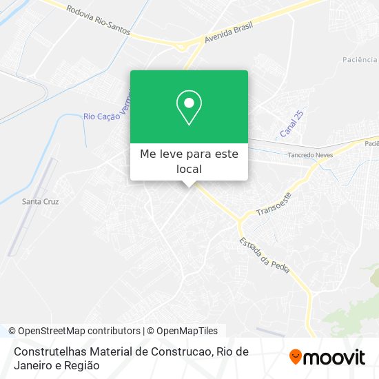 Construtelhas Material de Construcao mapa