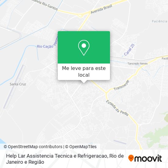 Help Lar Assistencia Tecnica e Refrigeracao mapa