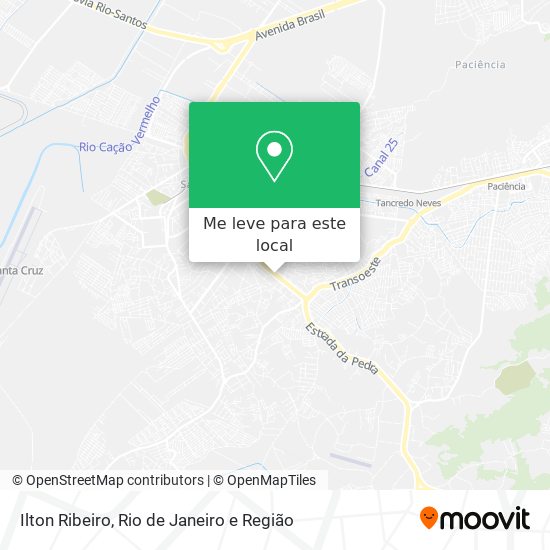 Ilton Ribeiro mapa
