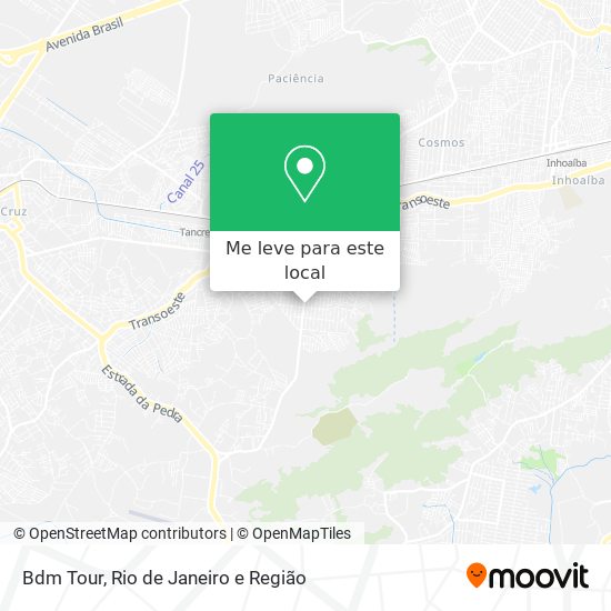 Bdm Tour mapa