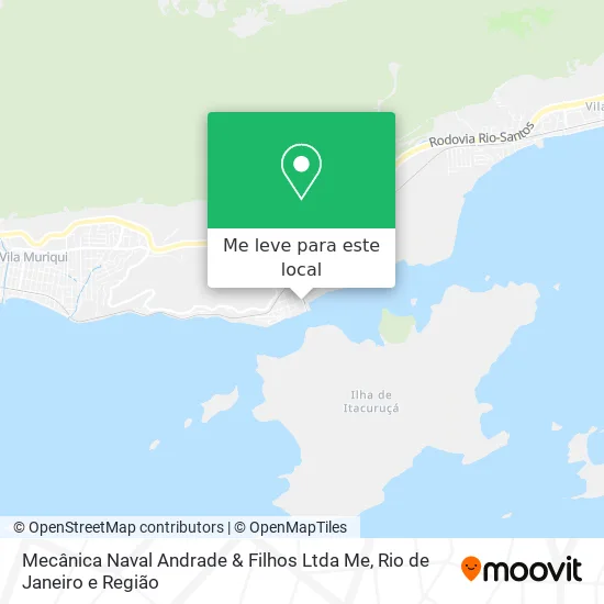 Mecânica Naval Andrade & Filhos Ltda Me mapa