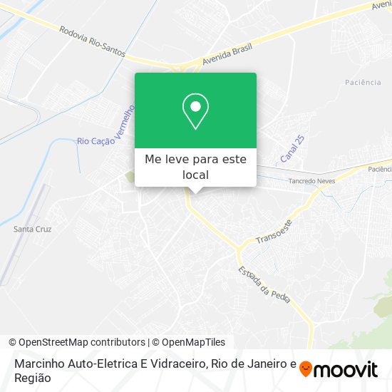Marcinho Auto-Eletrica E Vidraceiro mapa