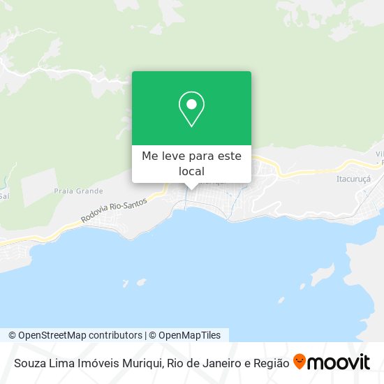Souza Lima Imóveis Muriqui mapa