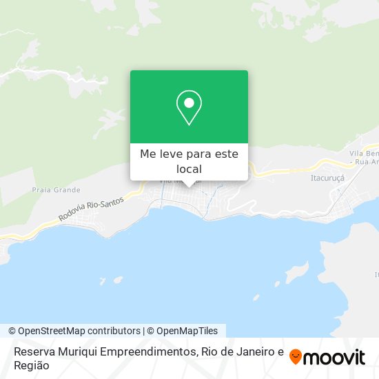 Reserva Muriqui Empreendimentos mapa