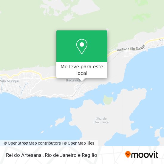 Rei do Artesanal mapa