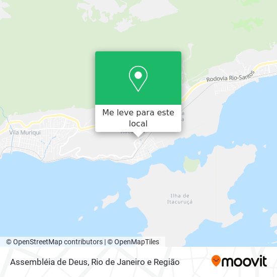 Assembléia de Deus mapa