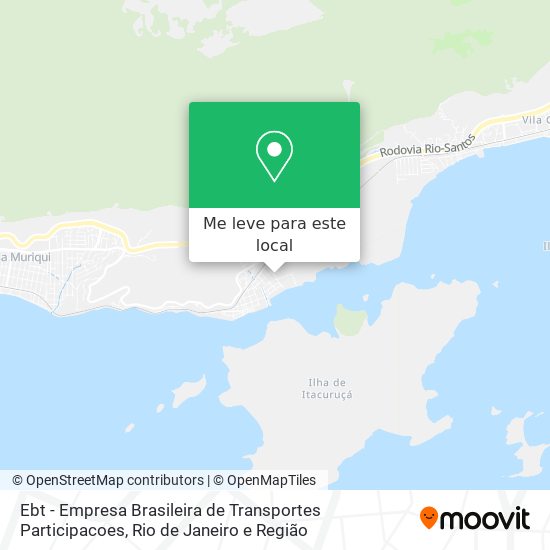 Ebt - Empresa Brasileira de Transportes Participacoes mapa