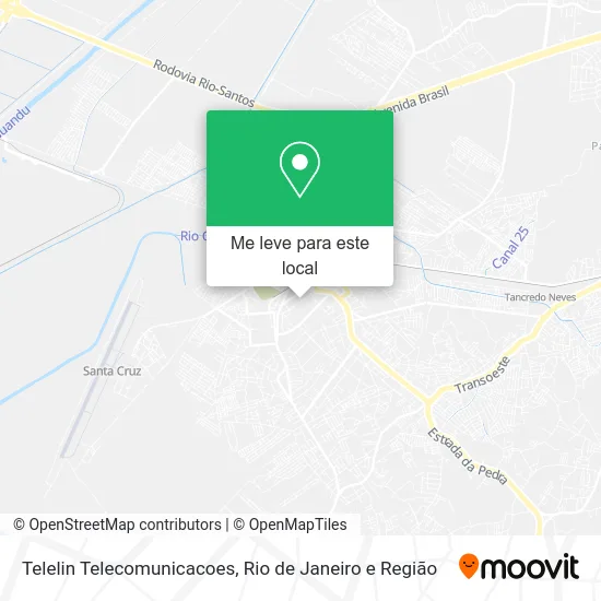 Telelin Telecomunicacoes mapa