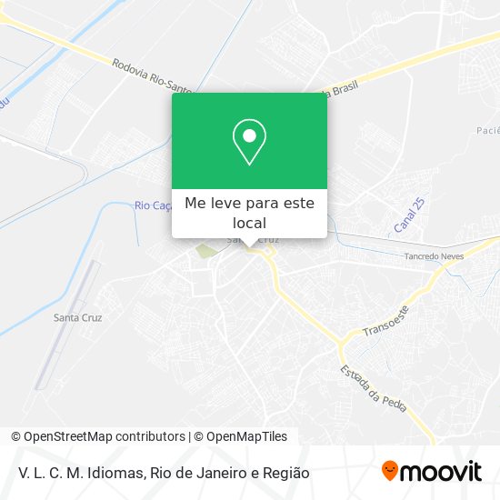V. L. C. M. Idiomas mapa