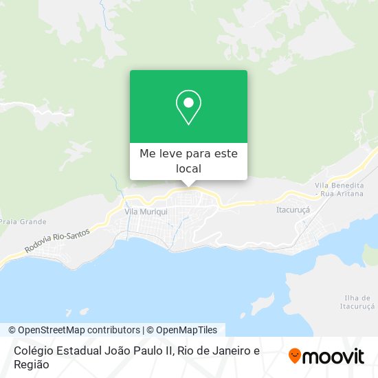 Colégio Estadual João Paulo II mapa