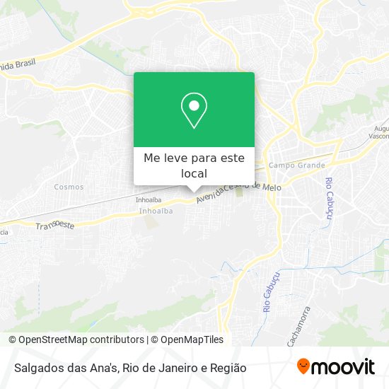 Salgados das Ana's mapa