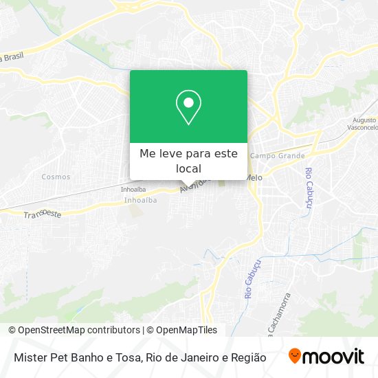 Mister Pet Banho e Tosa mapa