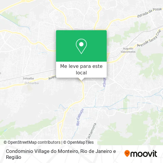 Condominio Village do Monteiro mapa