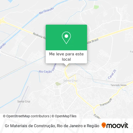 Gr Materiais de Construção mapa