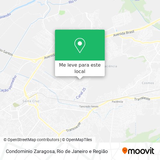 Condominio Zaragosa mapa