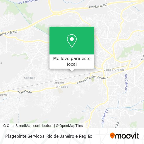Plagepinte Servicos mapa