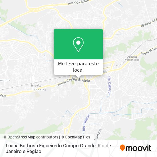 Luana Barbosa Figueiredo Campo Grande mapa