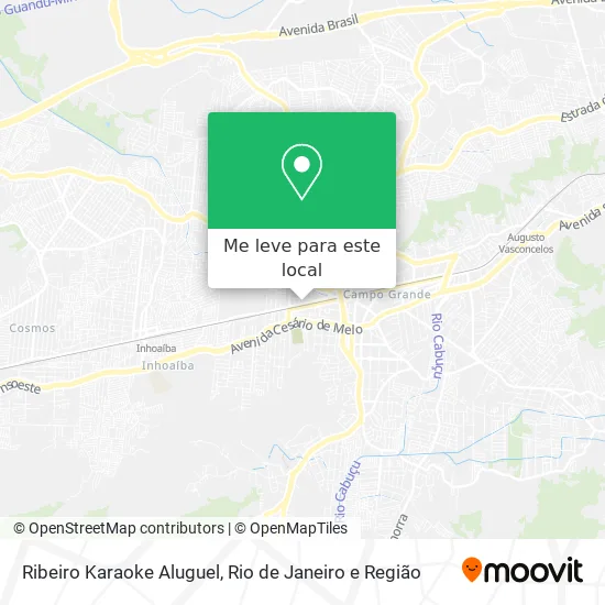 Ribeiro Karaoke Aluguel mapa