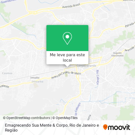 Emagrecendo Sua Mente & Corpo mapa