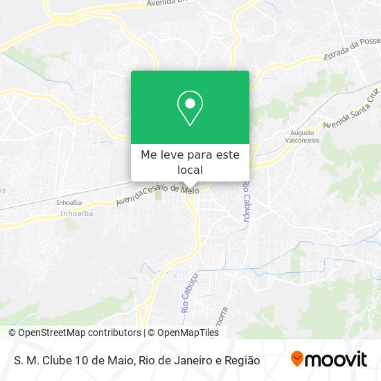 S. M. Clube 10 de Maio mapa
