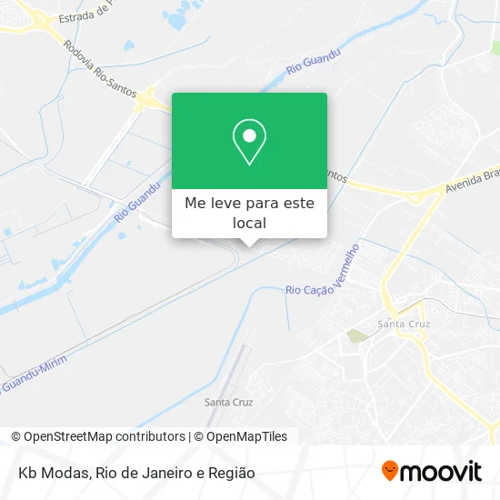 Kb Modas mapa