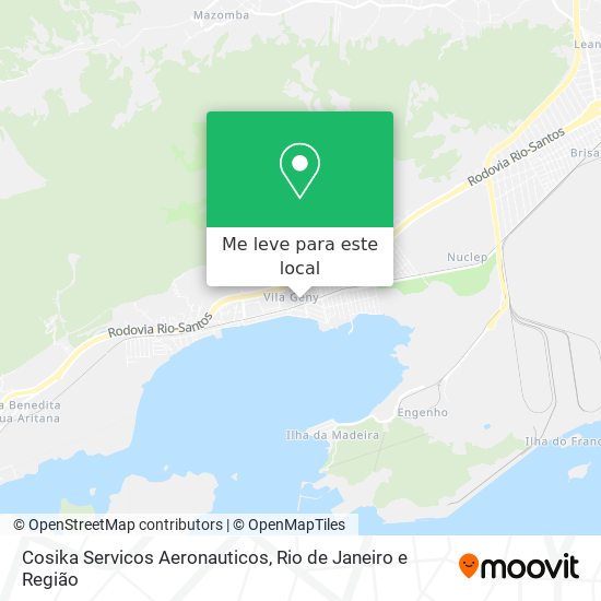 Cosika Servicos Aeronauticos mapa
