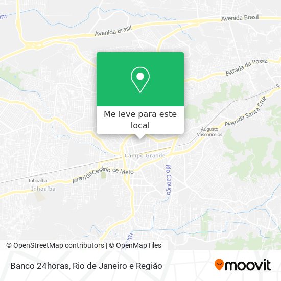 Banco 24horas mapa