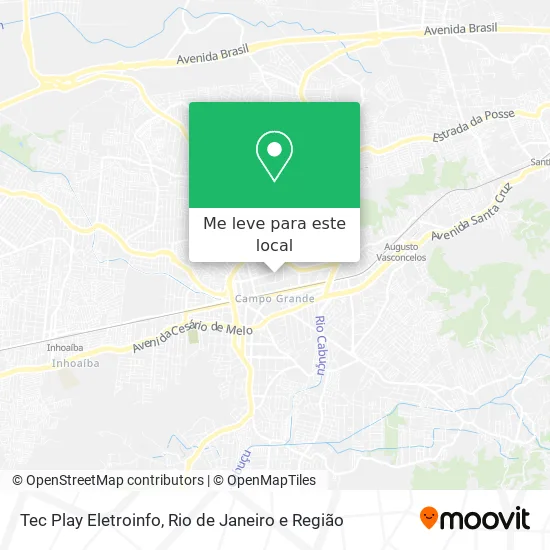 Tec Play Eletroinfo mapa