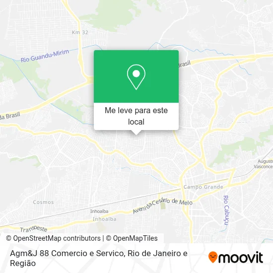 Agm&J 88 Comercio e Servico mapa