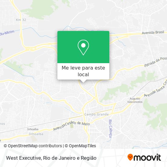 West Executive mapa