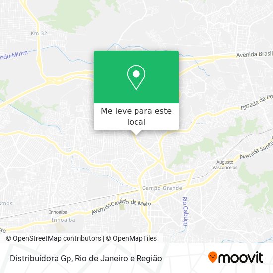 Distribuidora Gp mapa