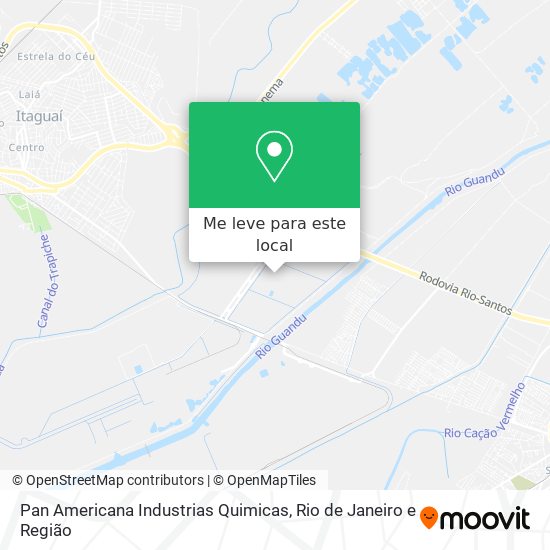 Pan Americana Industrias Quimicas mapa