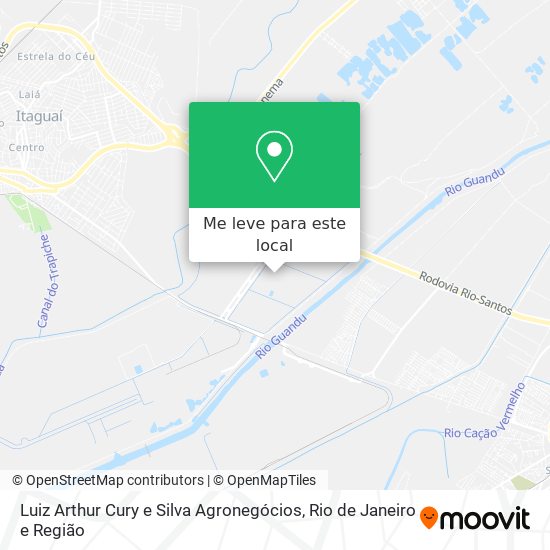 Luiz Arthur Cury e Silva Agronegócios mapa