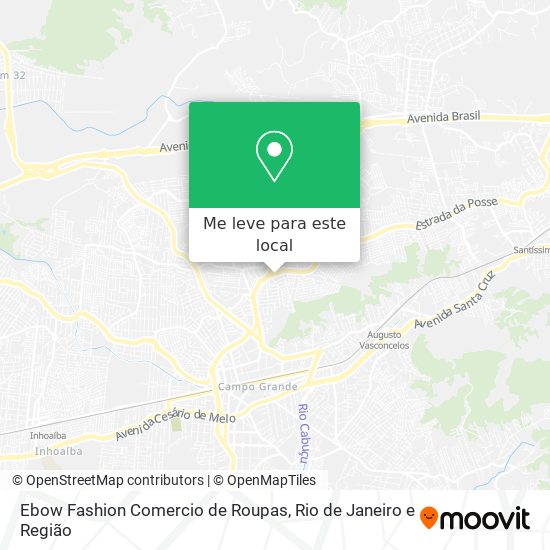 Ebow Fashion Comercio de Roupas mapa