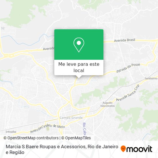 Marcia S Baere Roupas e Acessorios mapa