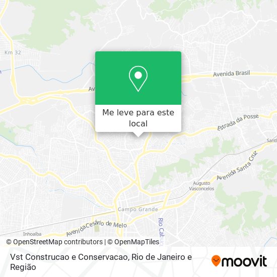 Vst Construcao e Conservacao mapa