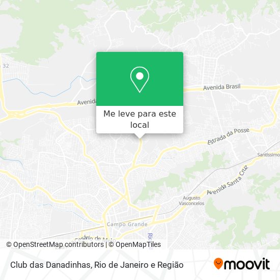 Club das Danadinhas mapa