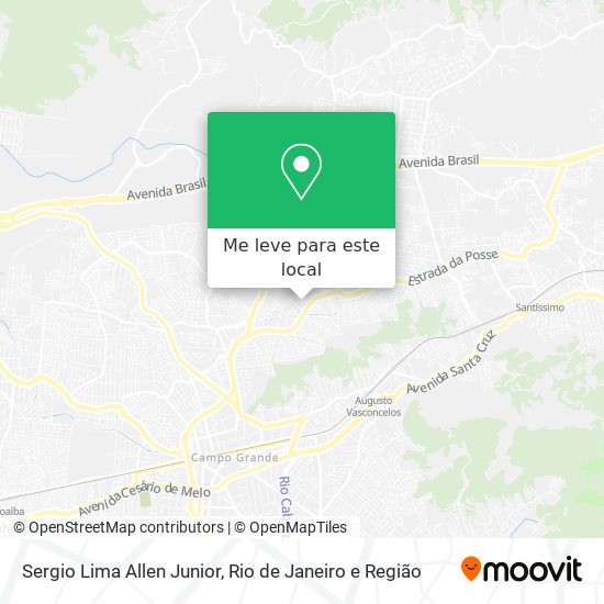 Sergio Lima Allen Junior mapa