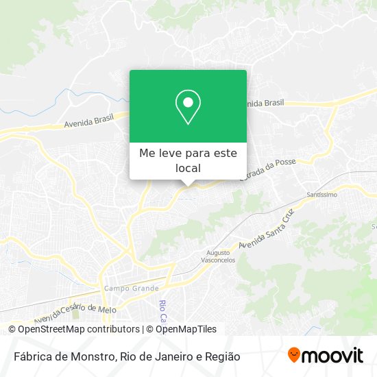 Fábrica de Monstro mapa