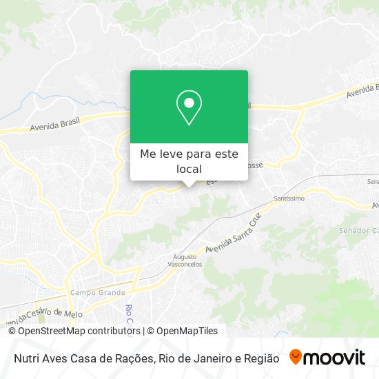 Nutri Aves Casa de Rações mapa