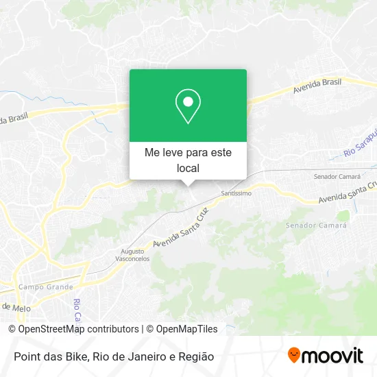 Point das Bike mapa