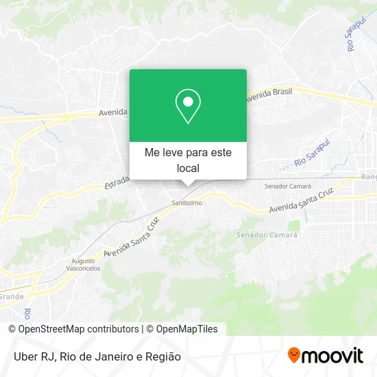 Uber RJ mapa