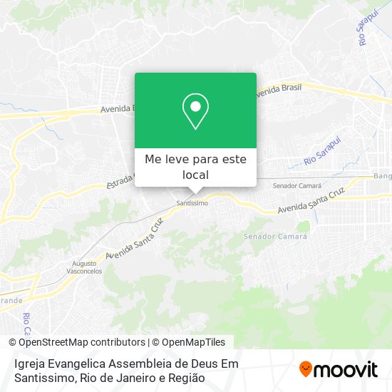 Igreja Evangelica Assembleia de Deus Em Santissimo mapa