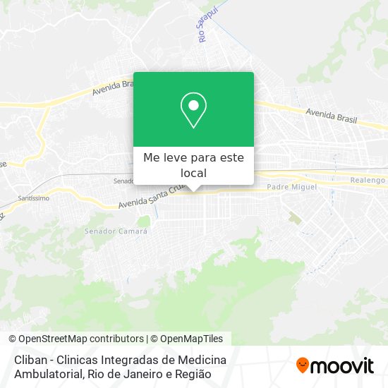 Cliban - Clinicas Integradas de Medicina Ambulatorial mapa
