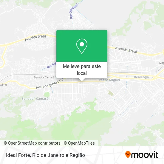 Ideal Forte mapa