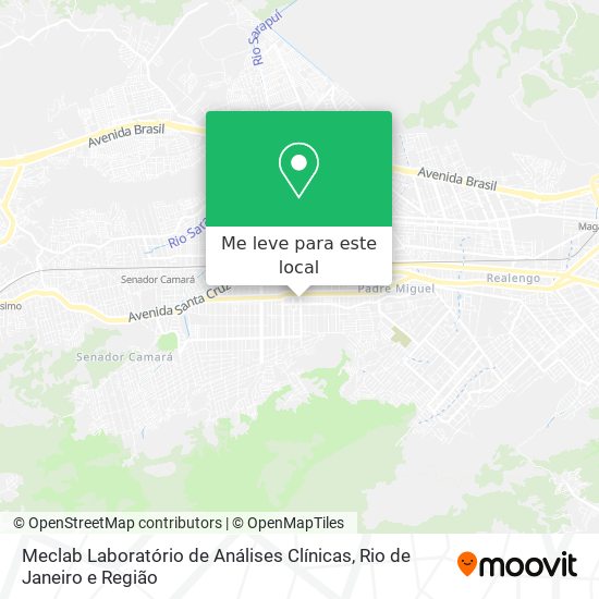 Meclab Laboratório de Análises Clínicas mapa