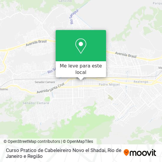 Curso Pratico de Cabeleireiro Novo el Shadai mapa