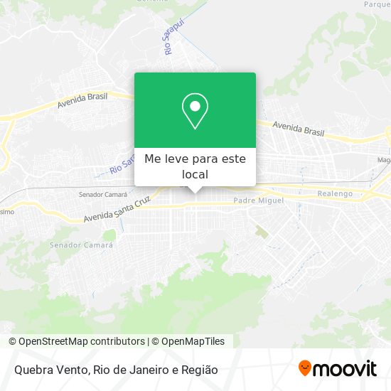 Quebra Vento mapa
