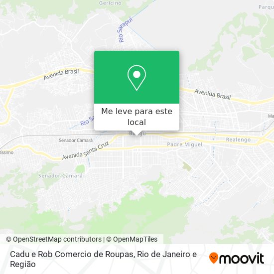 Cadu e Rob Comercio de Roupas mapa